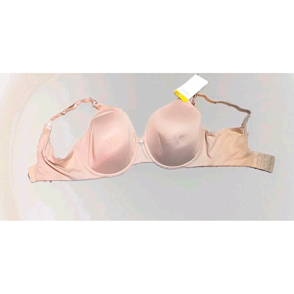 Warner's Cloud 9 Full Coverage Underwired Bra 34DD Beige NWT